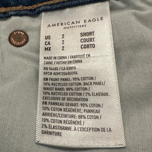 AE Strigid Super High-Waisted Baggy Wide-Leg Ankle Jeans - Picture 10 of 10